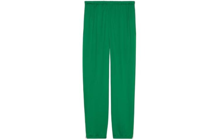 Повседневные брюки мужские зеленые Gucci, зеленый 
Повседневные брюки мужские зеленые Gucci, зеленый