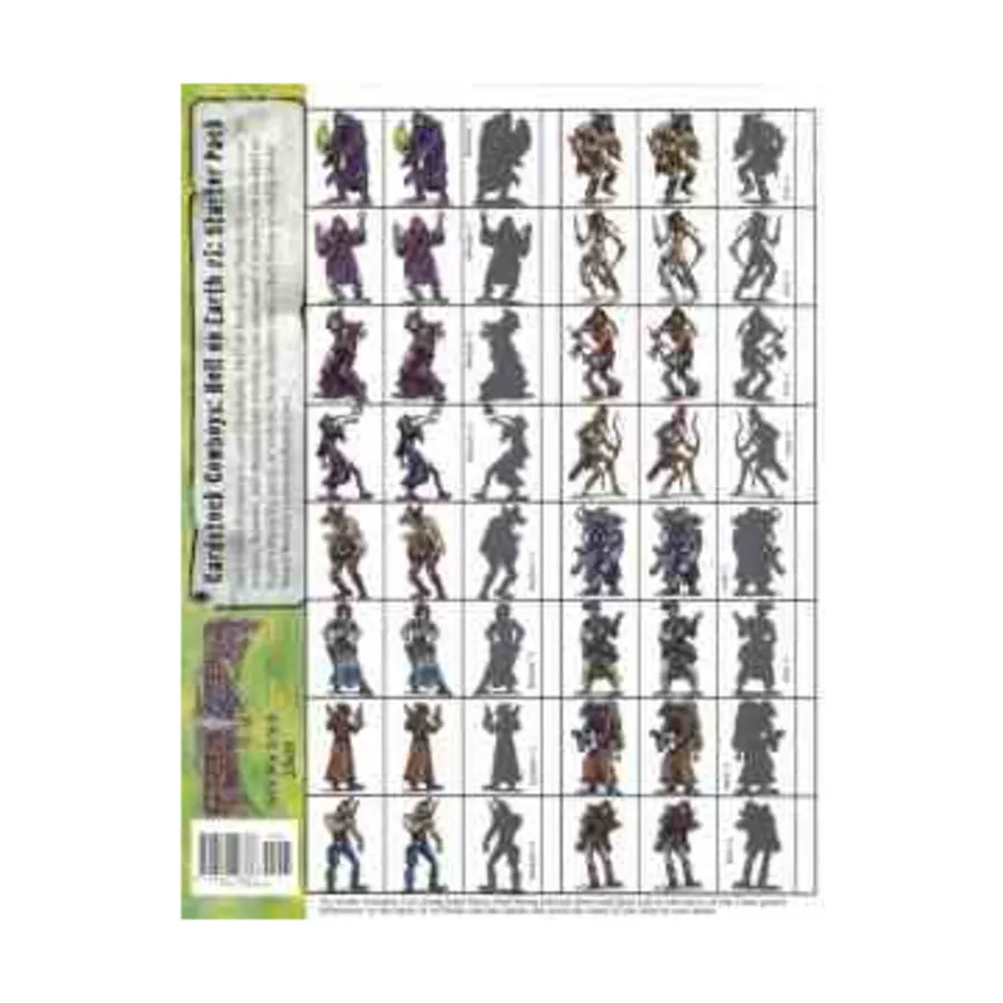 Cardstock Cowboys - Hell on Earth #1 - Starter Pack, Hell on Earth, мягкая обложка
Cardstock Cowboys - Hell on Earth #1 - Starter Pack, Hell on Earth, мягкая обложка