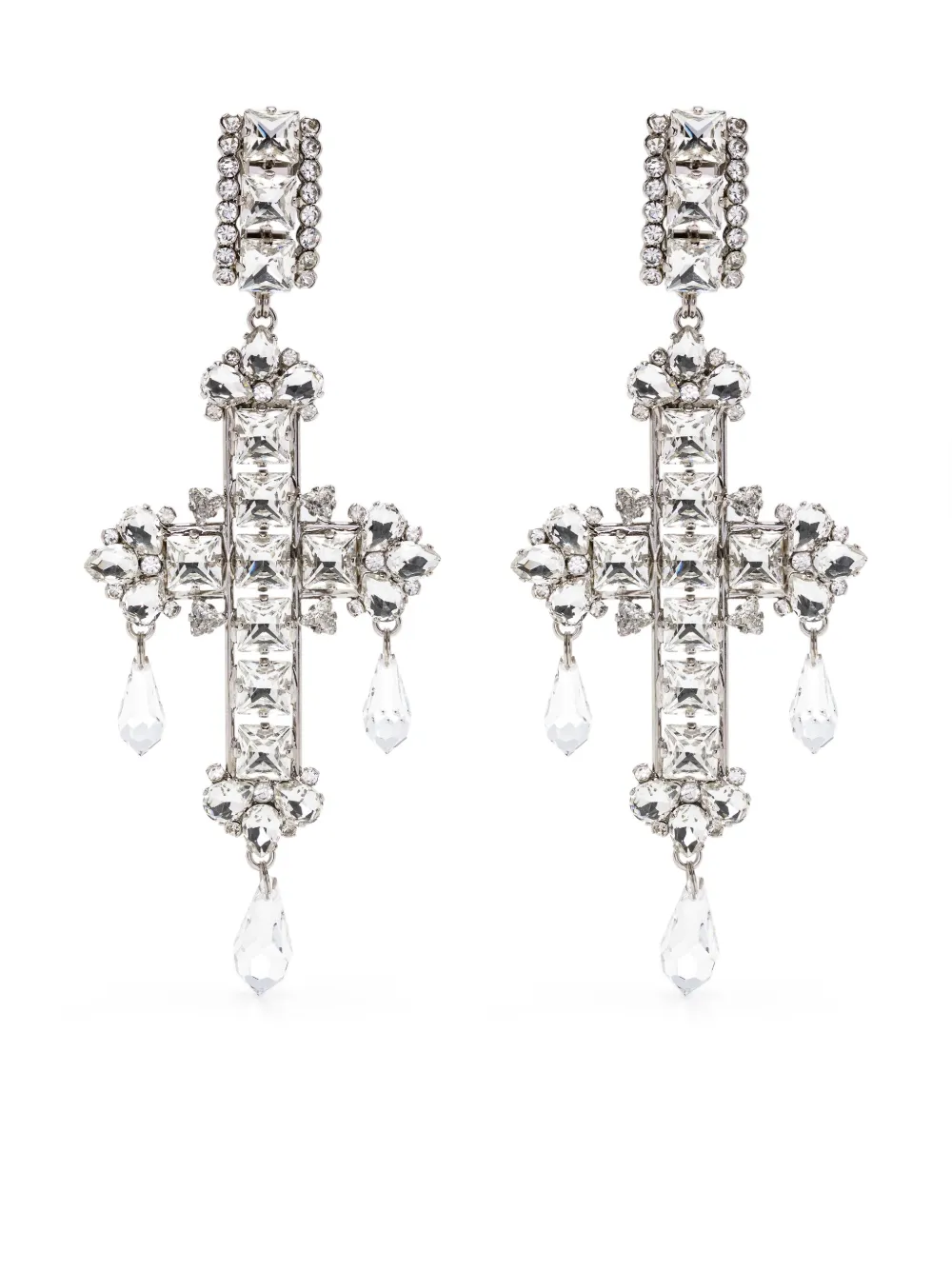 Серьги с кристаллами Alessandra Rich, белый
Серьги с кристаллами Alessandra Rich, белый