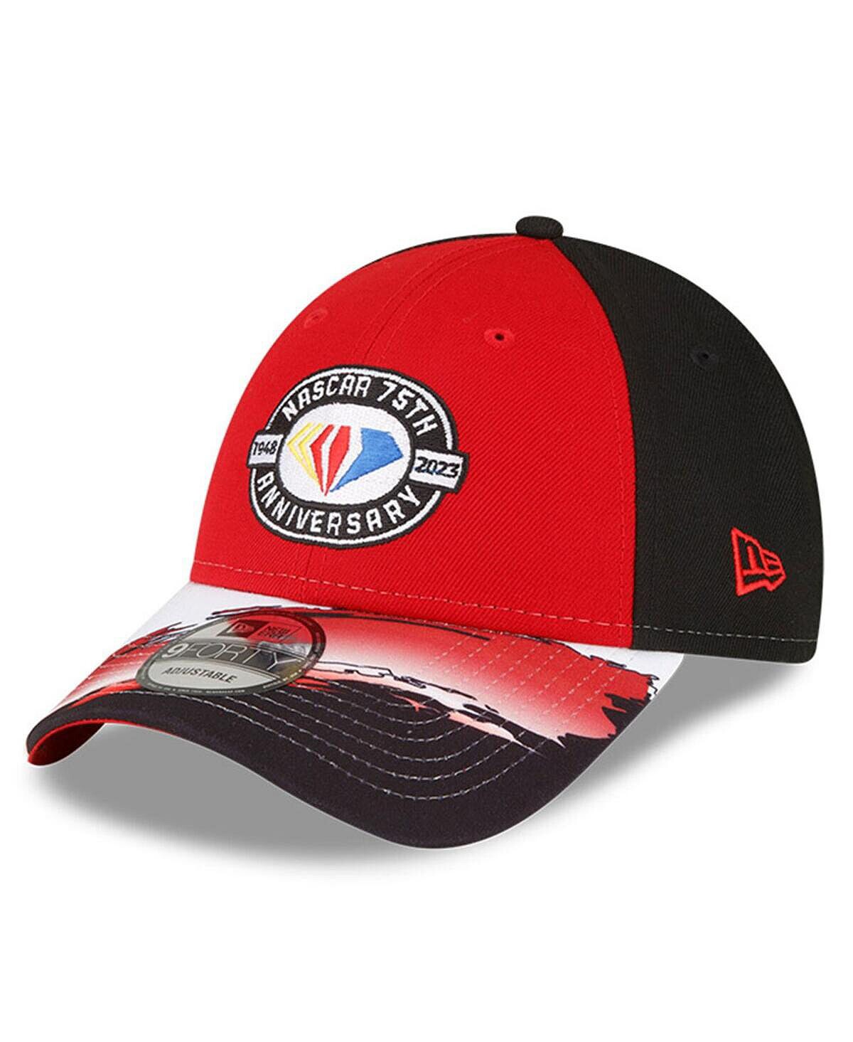 Мужская красно-черная регулируемая кепка с козырьком Snapback в честь 75-летия NASCAR 9FORTY New Era
Мужская красно-черная регулируемая кепка с козырьком Snapback в честь 75-летия NASCAR 9FORTY New Era