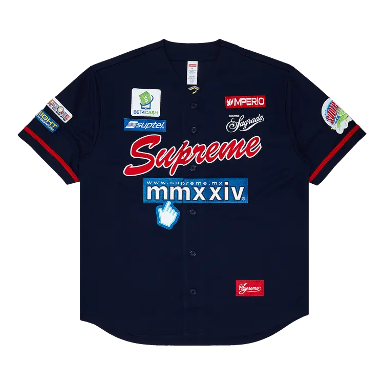 Джерси Supreme Chosen One Baseball Jersey, Navy
Джерси Supreme Chosen One Baseball Jersey, Navy