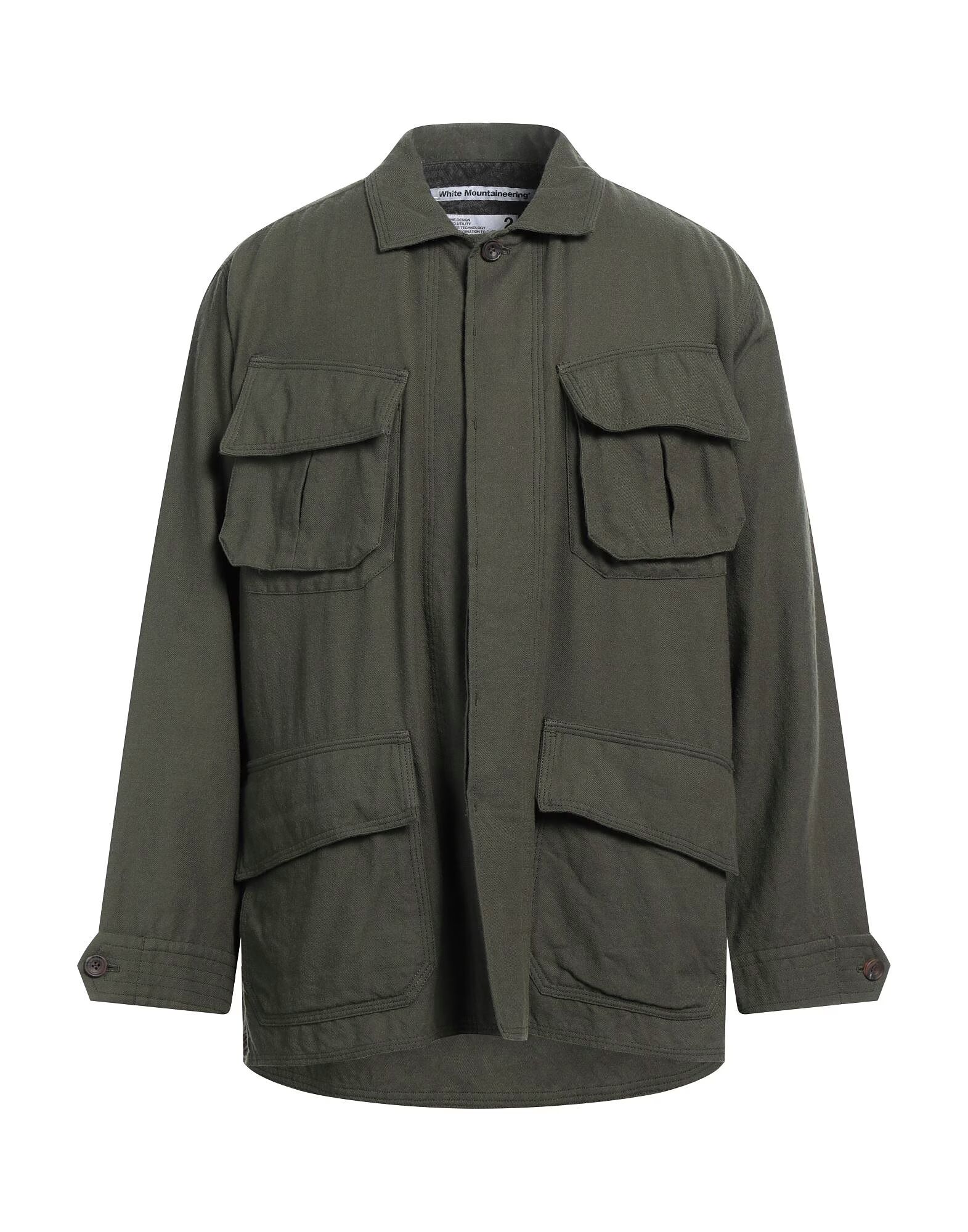 Рубашка White Mountaineering, зеленый
Рубашка White Mountaineering, зеленый