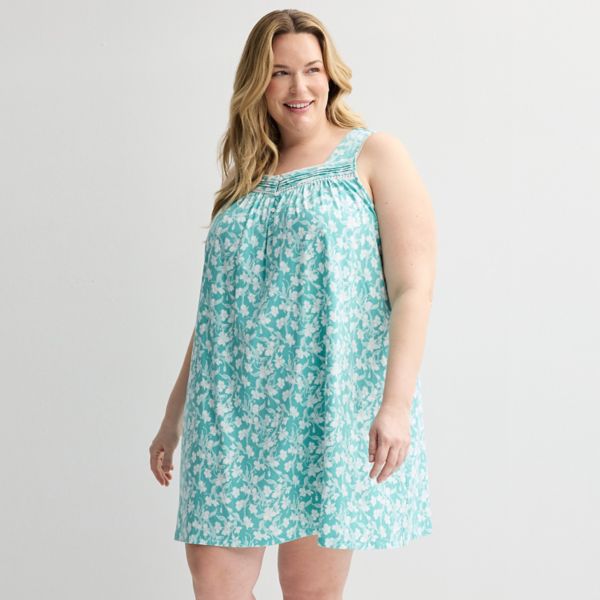 Хлопковый ночной халат больших размеров Croft & Barrow, цвет two tone narcissus
Хлопковый ночной халат больших размеров Croft & Barrow, цвет two tone narcissus