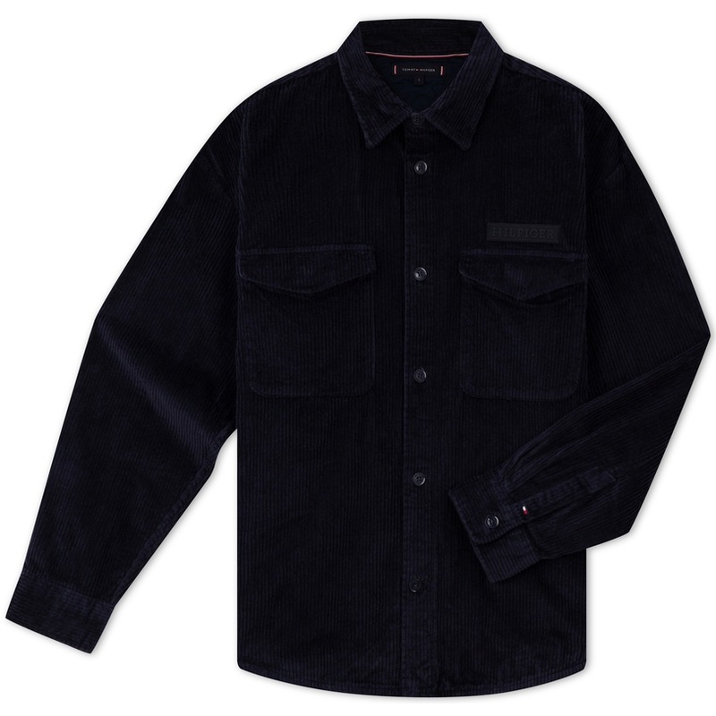Рубашка Rubberised logo Corduroy Overshirt Tommy Hilfiger, синий
Рубашка Rubberised logo Corduroy Overshirt Tommy Hilfiger, синий
