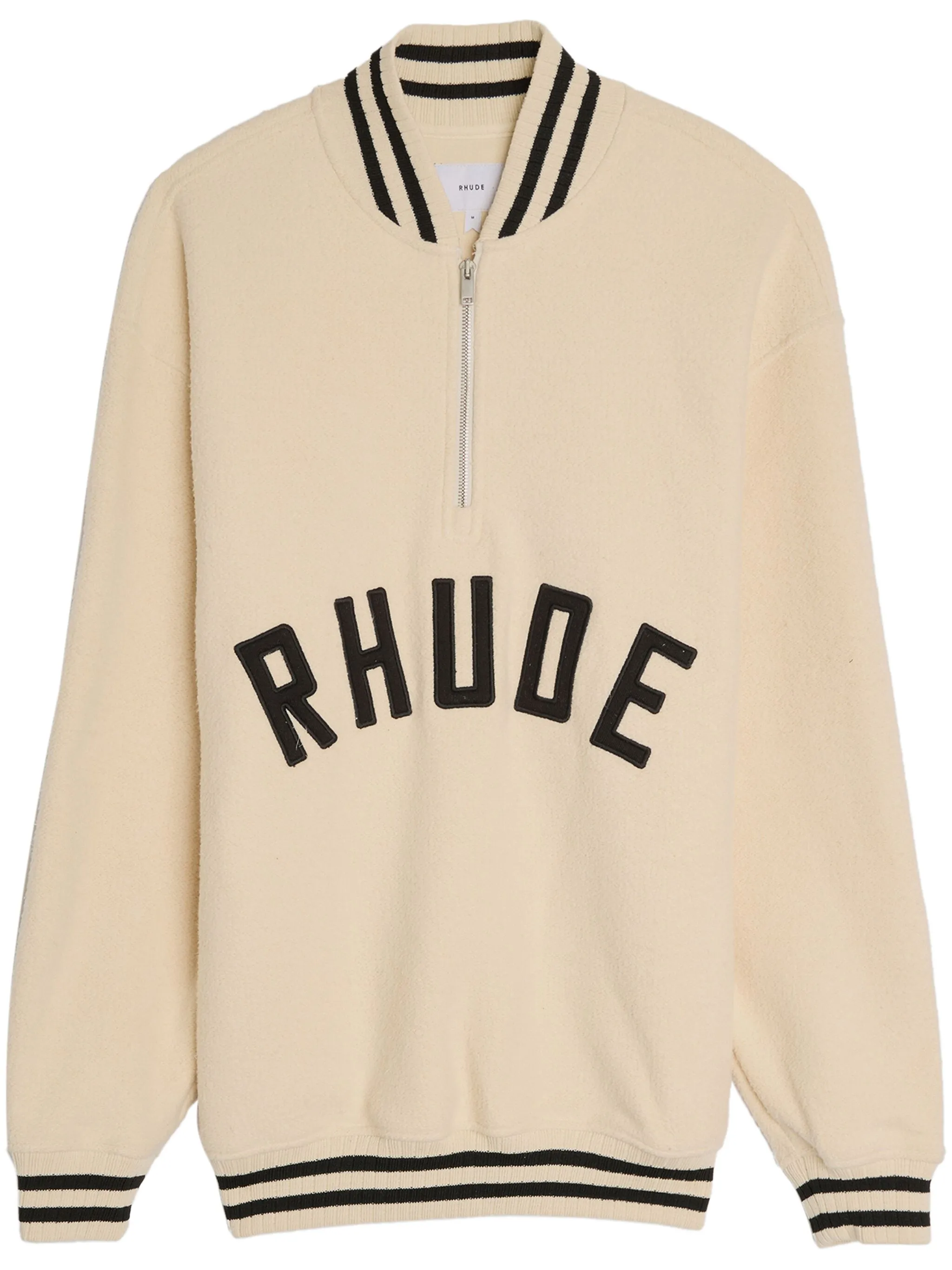 Толстовка Varsity с воротником на молнии Rhude, кремовый
Толстовка Varsity с воротником на молнии Rhude, кремовый