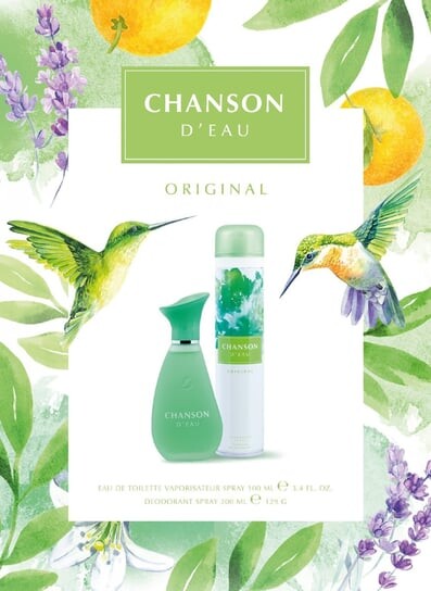 Оригинальный подарочный набор Chanson D'Eau
Оригинальный подарочный набор Chanson D'Eau