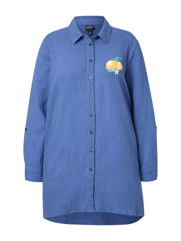 Блузка Ulla Popken, цвет atlantikblau 
Блузка Ulla Popken, цвет atlantikblau