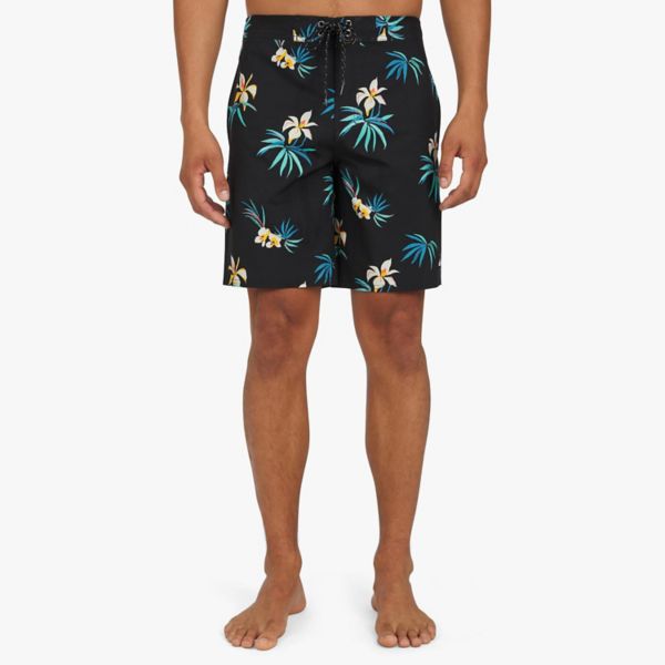Мужские шорты-бермуды с цветочным принтом и эластичным поясом, длина 9,5 дюйма Quiksilver, черный
Мужские шорты-бермуды с цветочным принтом и эластичным поясом, длина 9,5 дюйма Quiksilver, черный
