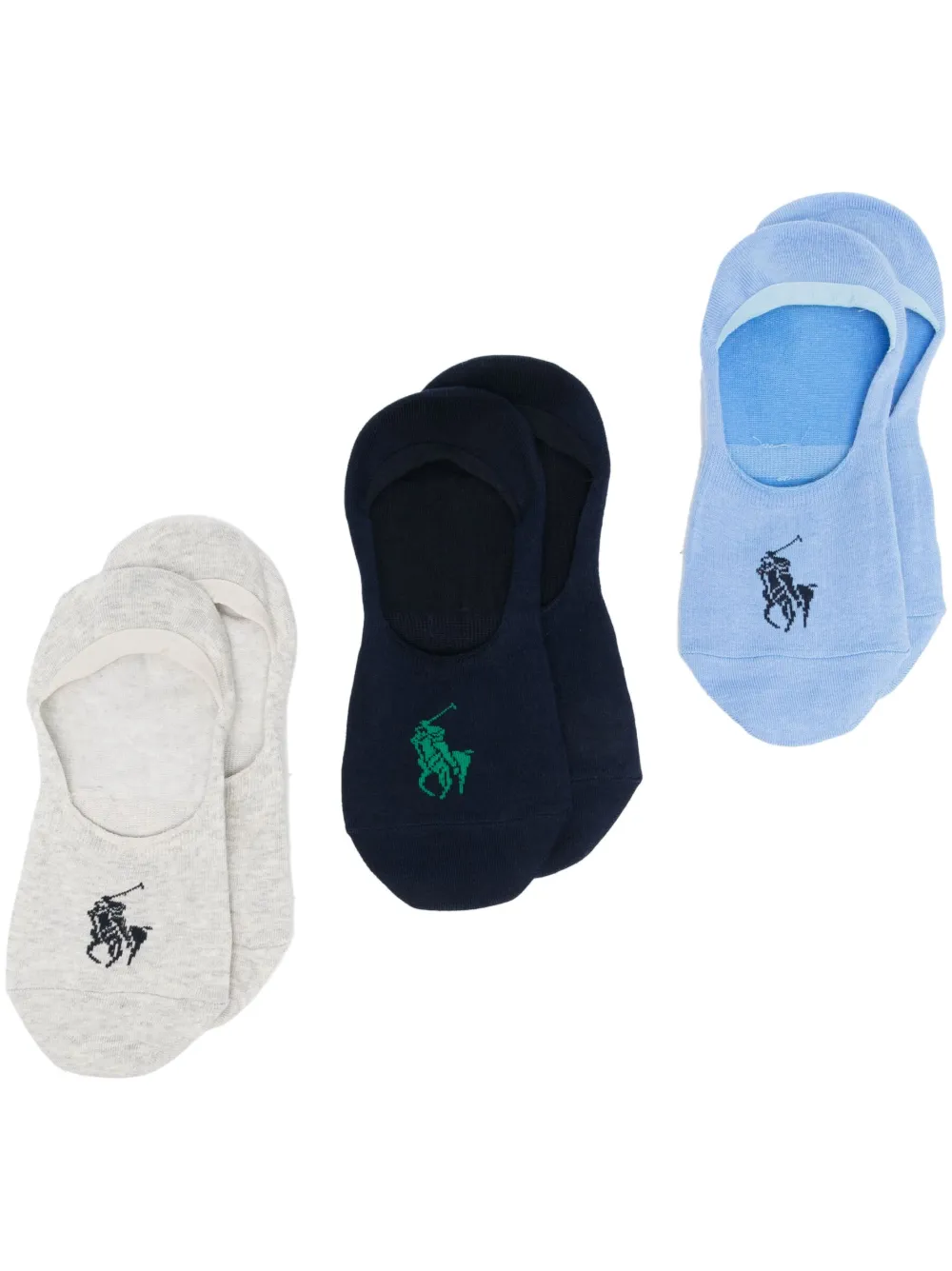 Комплект из трех пар носков Polo Ralph Lauren, синий
Комплект из трех пар носков Polo Ralph Lauren, синий
