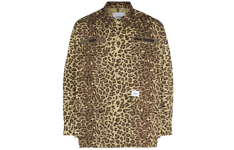 WTAPS Мужская рубашка коричневого цвета
WTAPS Мужская рубашка коричневого цвета