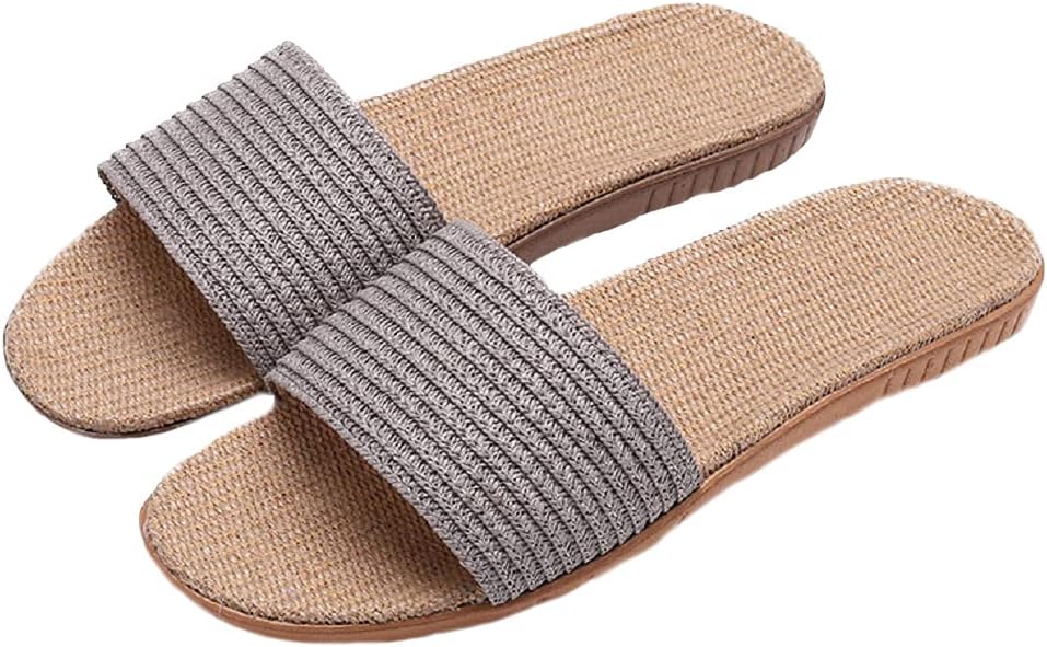 Тапочки HANDKEI из льна унисекс, летние пляжные тапочки из льна с открытым носком, противоскользящие для дома, серый
Тапочки HANDKEI из льна унисекс, летние пляжные тапочки из льна с открытым носком, противоскользящие для дома, серый