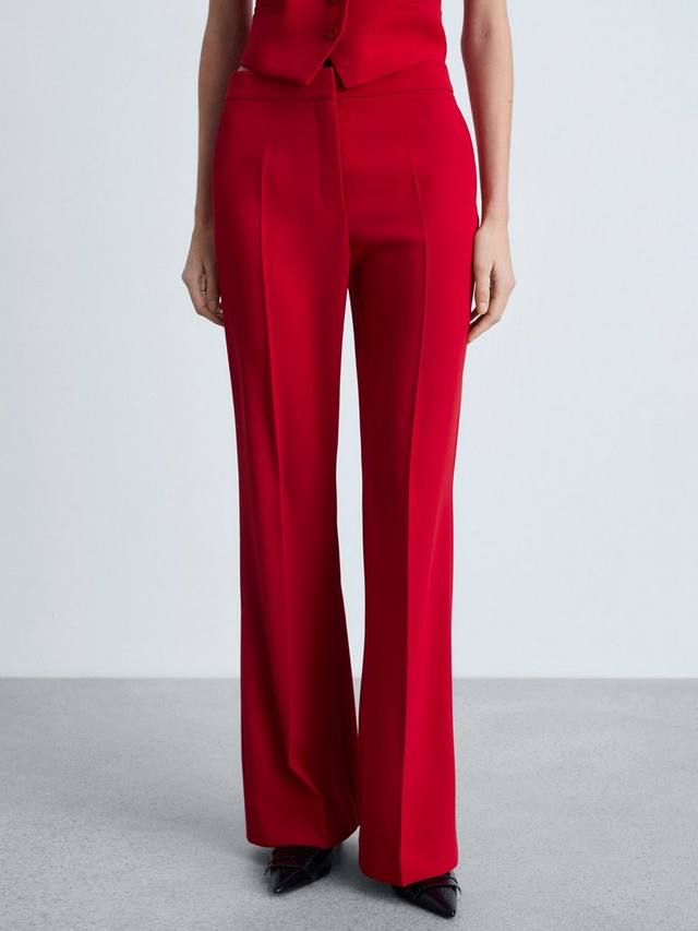 Широкие брюки из игуаны Mango, красный
Широкие брюки из игуаны Mango, красный