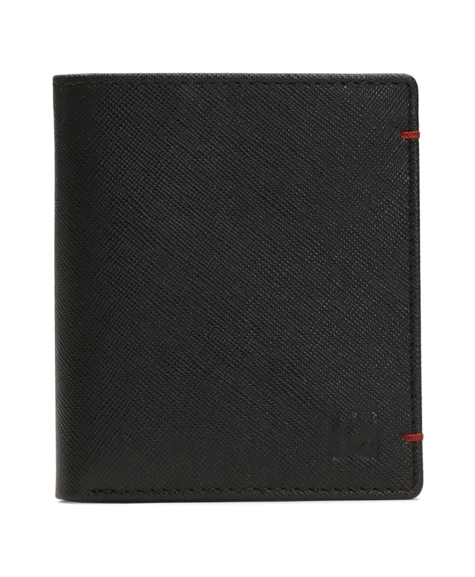 Вертикальный мужской кожаный кошелек Kazar, черный
Вертикальный мужской кожаный кошелек Kazar, черный