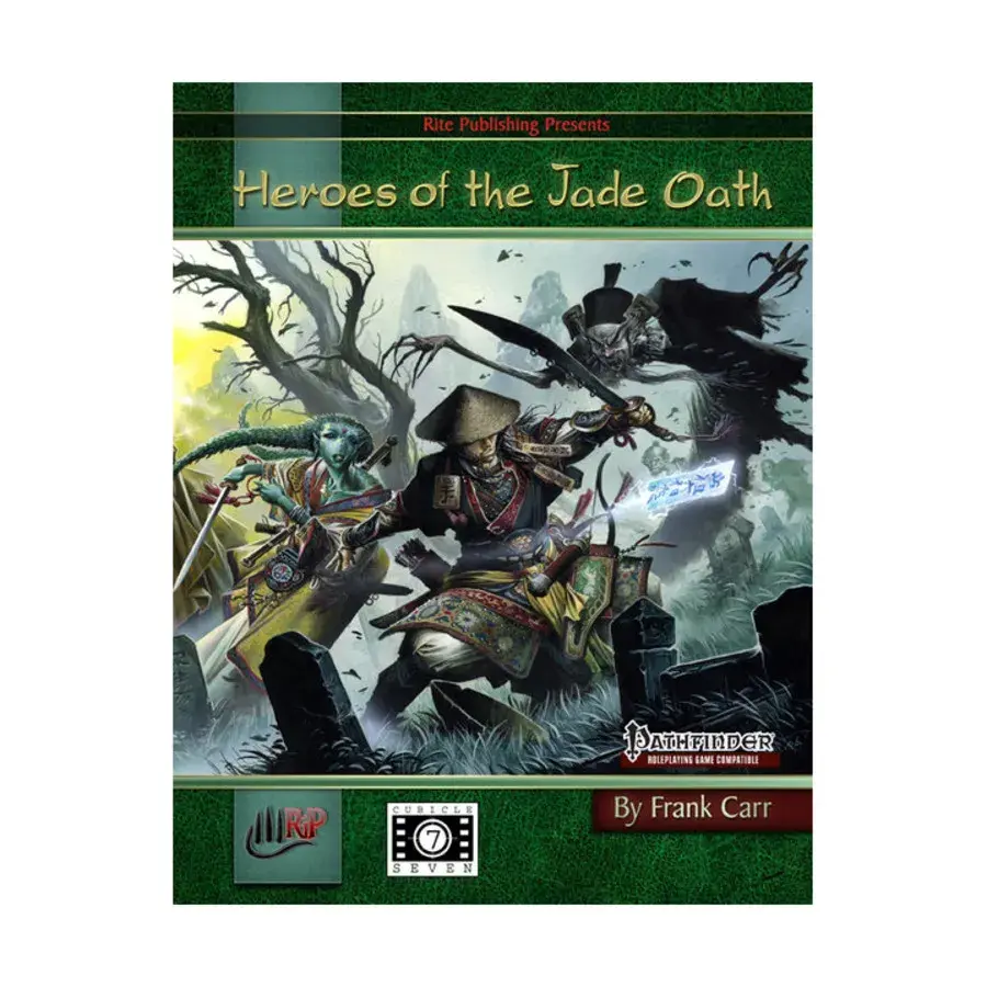 Heroes of the Jade Oath, Pathfinder Sourcebooks & Supplements (Cubicle Seven), мягкая обложка
Heroes of the Jade Oath, Pathfinder Sourcebooks & Supplements (Cubicle Seven), мягкая обложка