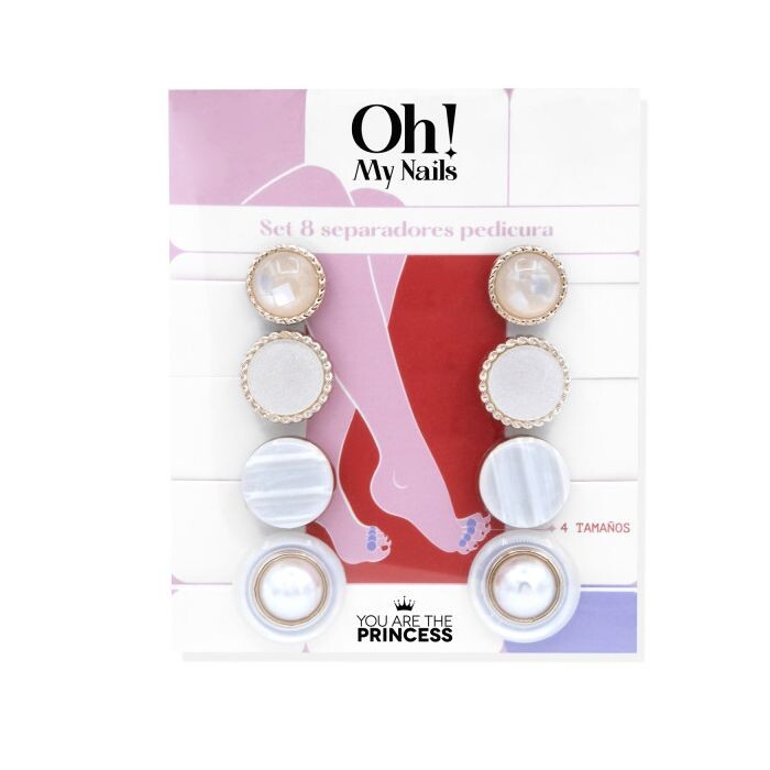 Набор косметики Oh My Nails Set 8 Separadores Pedicura You Are The Princess, 8 unidades
Набор косметики Oh My Nails Set 8 Separadores Pedicura You Are The Princess, 8 unidades