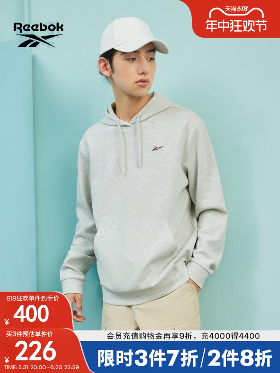 Толстовка Reebok с капюшоном
Толстовка Reebok с капюшоном