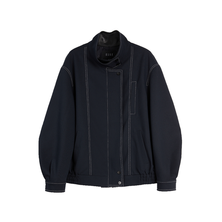 ELLE Куртка Women's Navy Blue Stand Collar Moderate Others
ELLE Куртка Women's Navy Blue Stand Collar Moderate Others