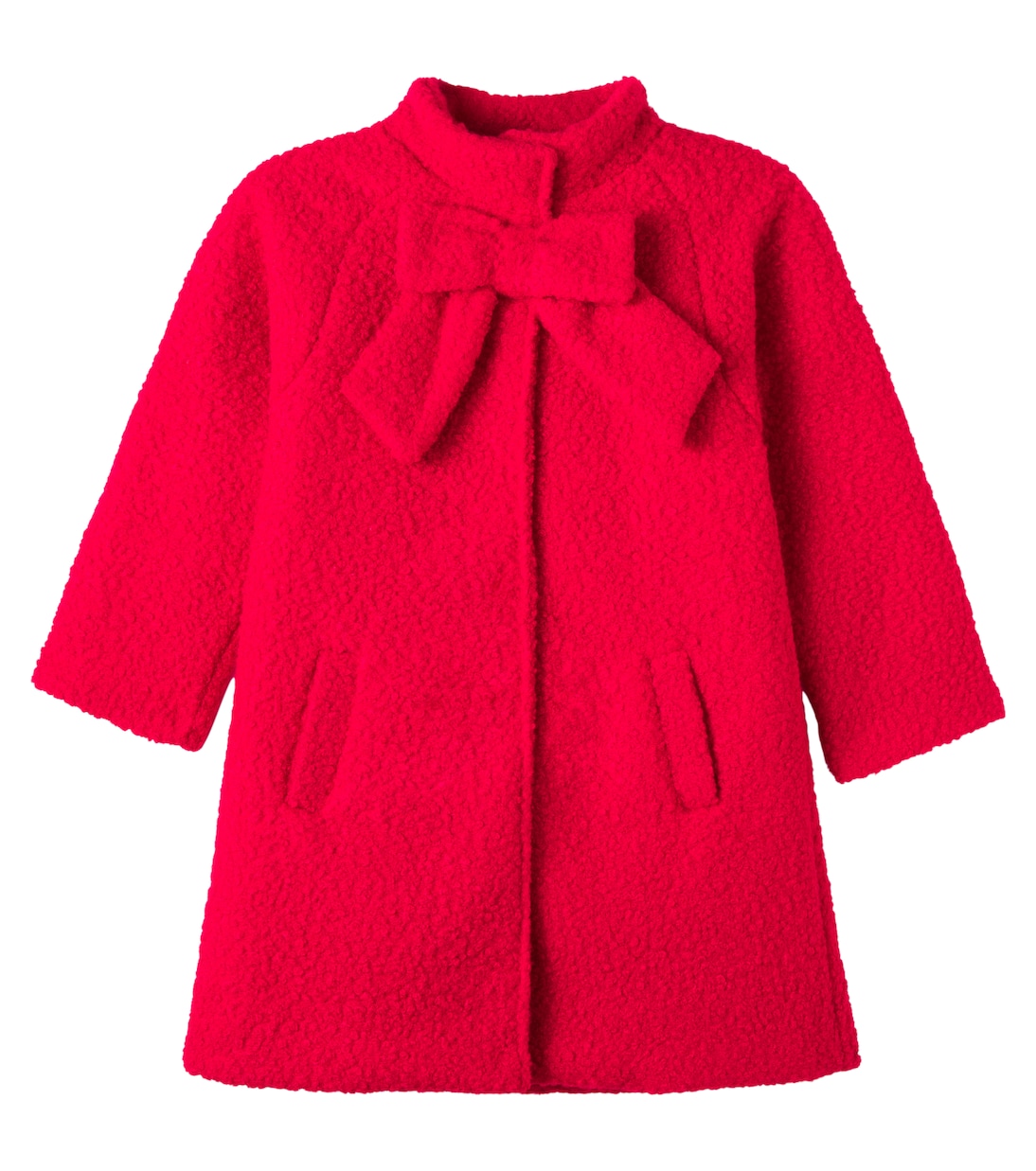 Пальто из букле с бантом Patachou, красный
Пальто из букле с бантом Patachou, красный