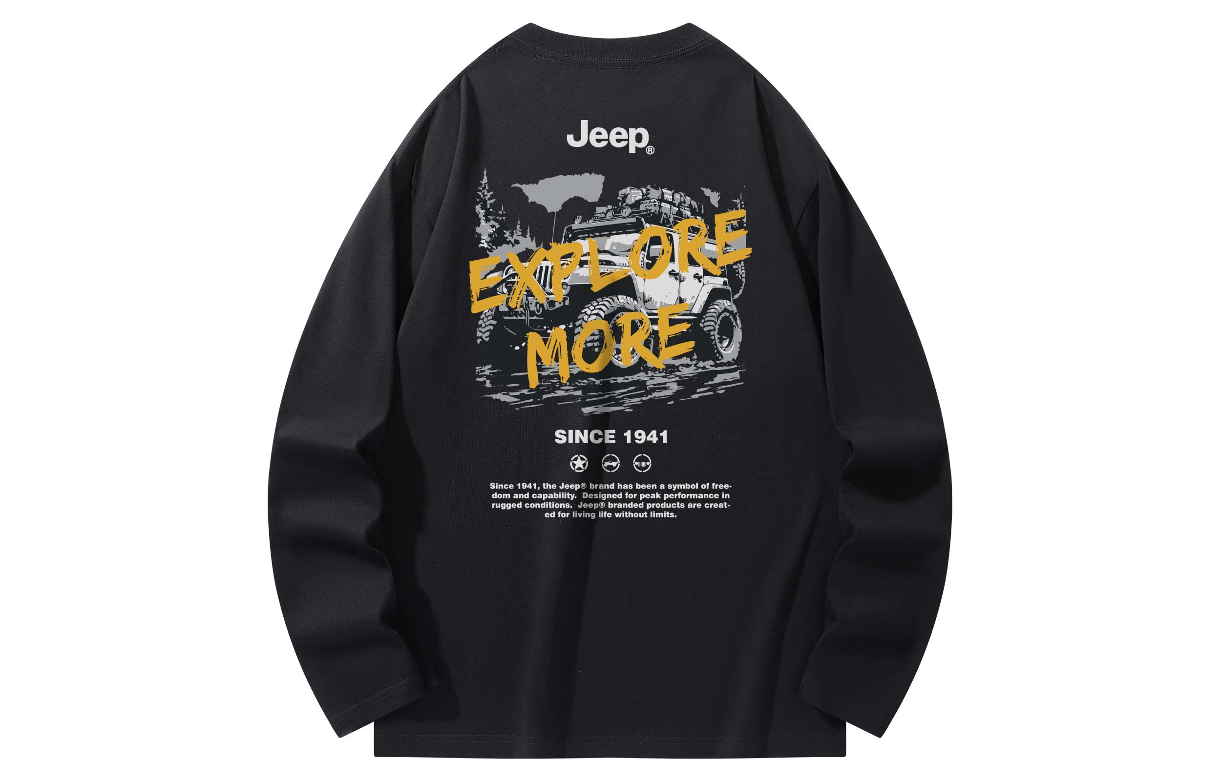 Футболка Unisex Crew Neck Moderate Straight Fit Jeep, pure черный
Футболка Unisex Crew Neck Moderate Straight Fit Jeep, pure черный