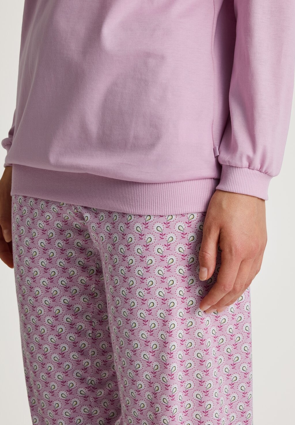 Пижамный комплект BÜNDCHEN Calida, сиреневый 
Пижамный комплект BÜNDCHEN Calida, сиреневый