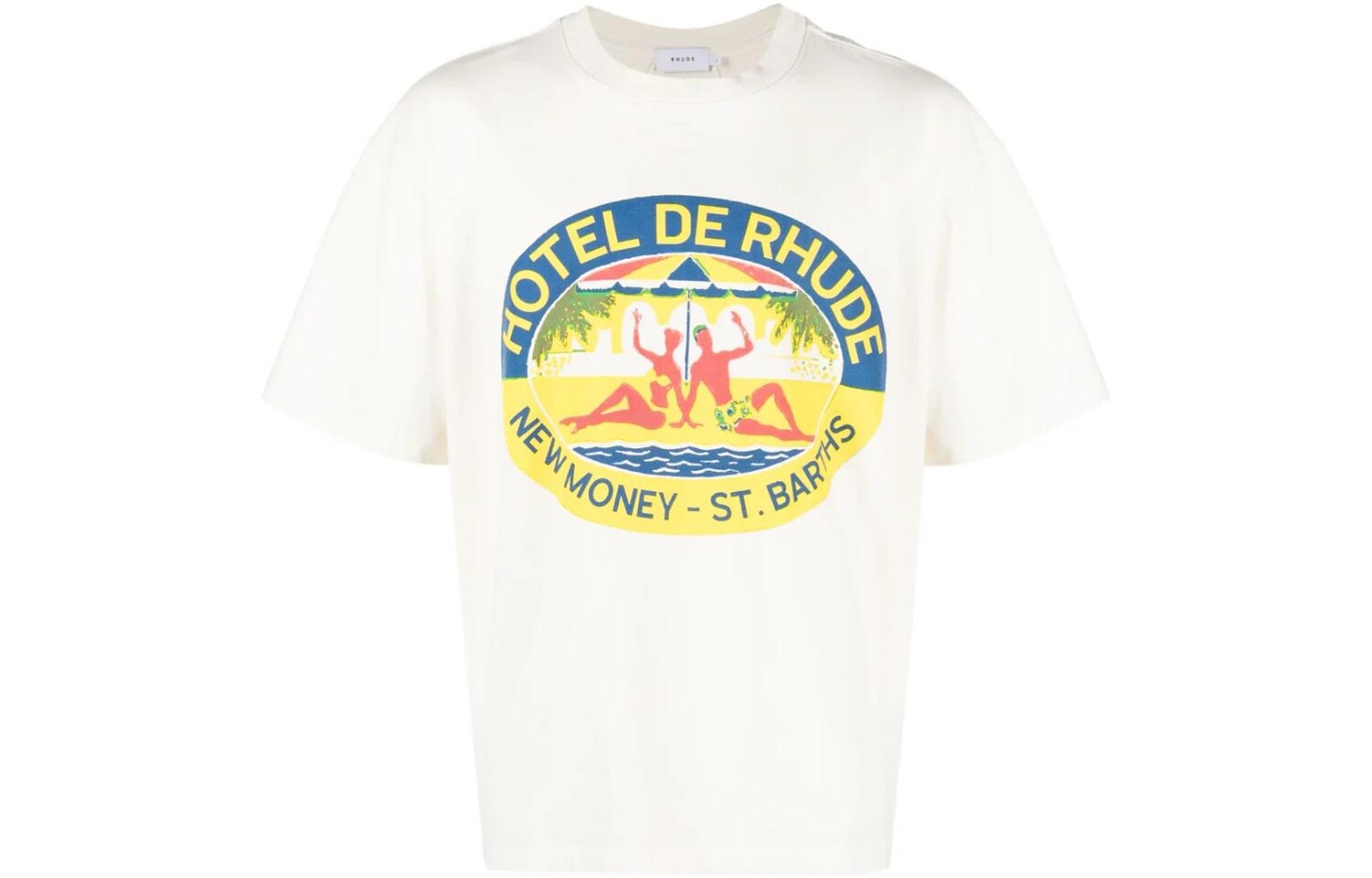 Футболка мужская белая Rhude, белый
Футболка мужская белая Rhude, белый