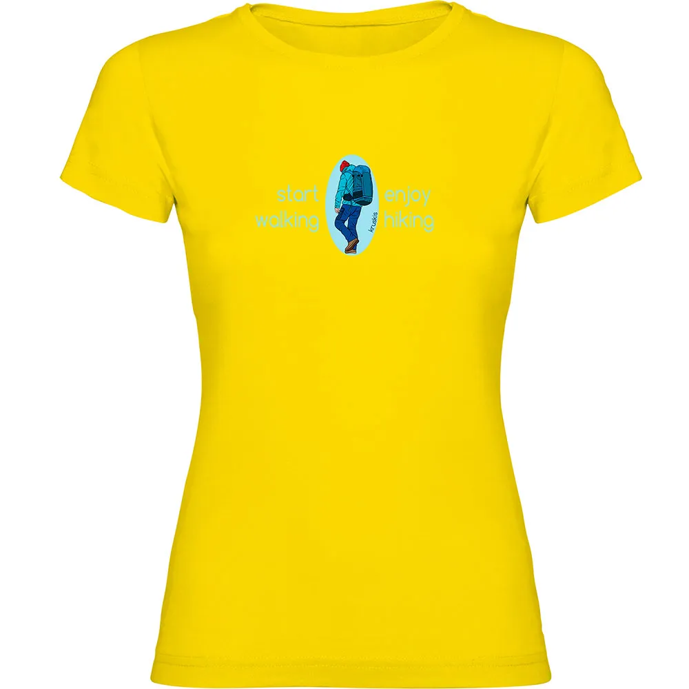 Футболка Kruskis Start Walking, желтый 
Футболка Kruskis Start Walking, желтый