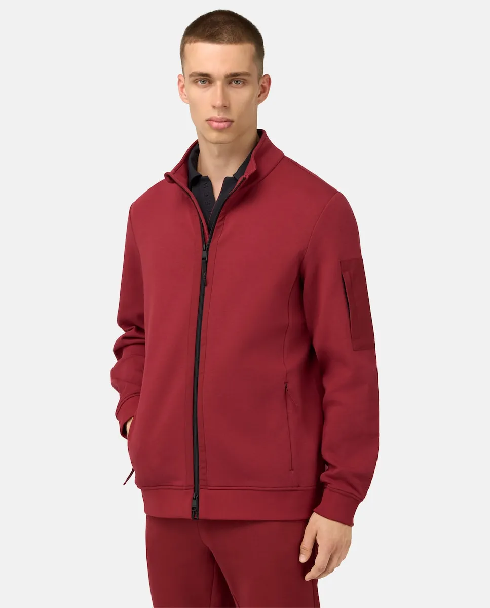 Толстовка на молнии из неопрена с добавлением хлопка Boggi Milano, бордовый
Толстовка на молнии из неопрена с добавлением хлопка Boggi Milano, бордовый