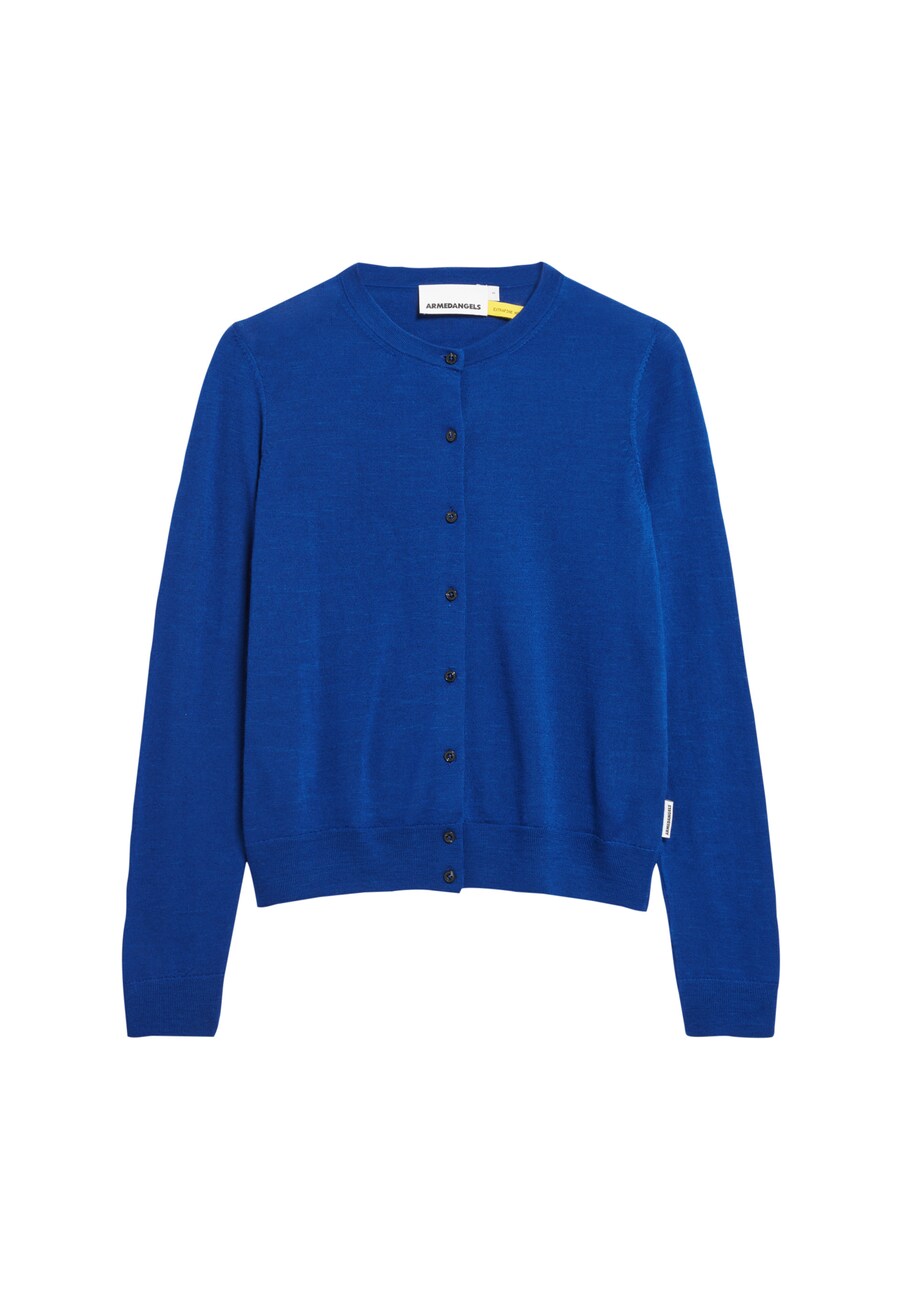 Вязаный кардиган ARMEDANGELS, королевский синий 
Вязаный кардиган ARMEDANGELS, королевский синий