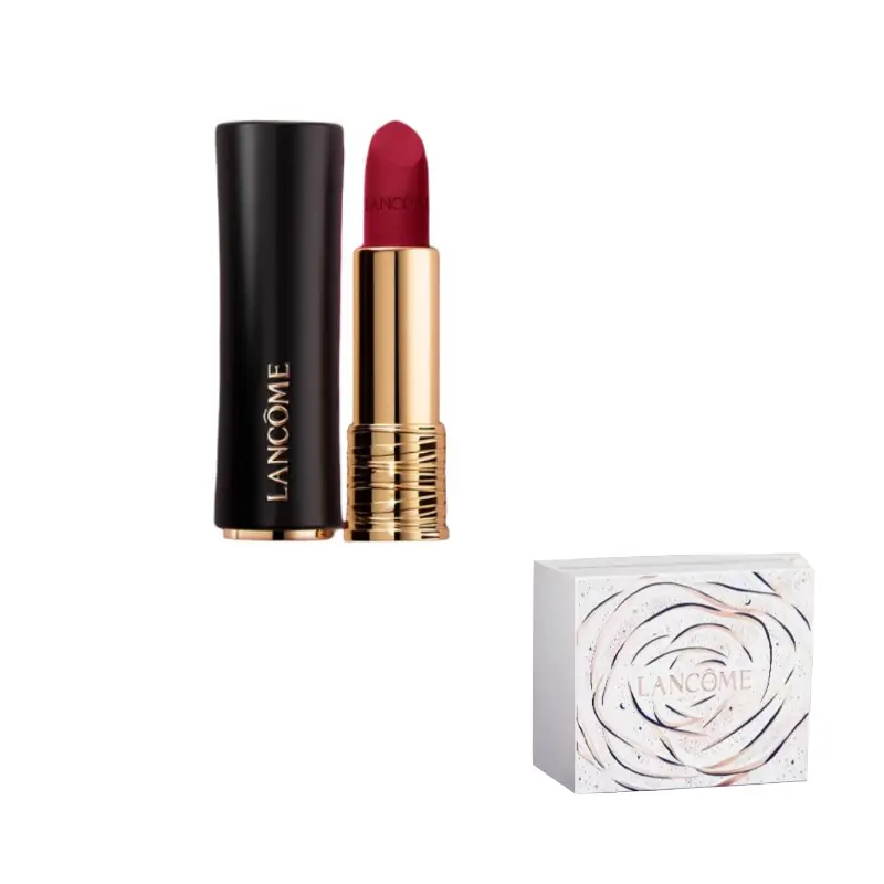 LANCOME Бренд New Jingchun маленький круглый кулон черный золотой тюбик, помада и бальзам для губ, велюровое матовое покрытие матовый
LANCOME Бренд New Jingchun маленький круглый кулон черный золотой тюбик, помада и бальзам для губ, велюровое матовое покрытие матовый