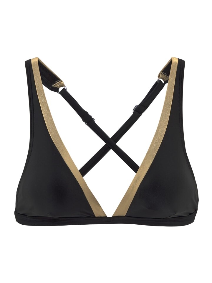 Верх бикини LASCANA, цвет schwarz/goldfarben
Верх бикини LASCANA, цвет schwarz/goldfarben