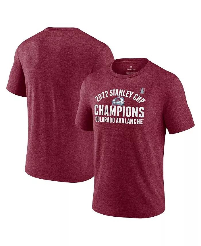 Футболка мужская бордовая Colorado Avalanche 2022 Stanley Cup Champions Slap Shot Tri-Blend Fanatics
Футболка мужская бордовая Colorado Avalanche 2022 Stanley Cup Champions Slap Shot Tri-Blend Fanatics