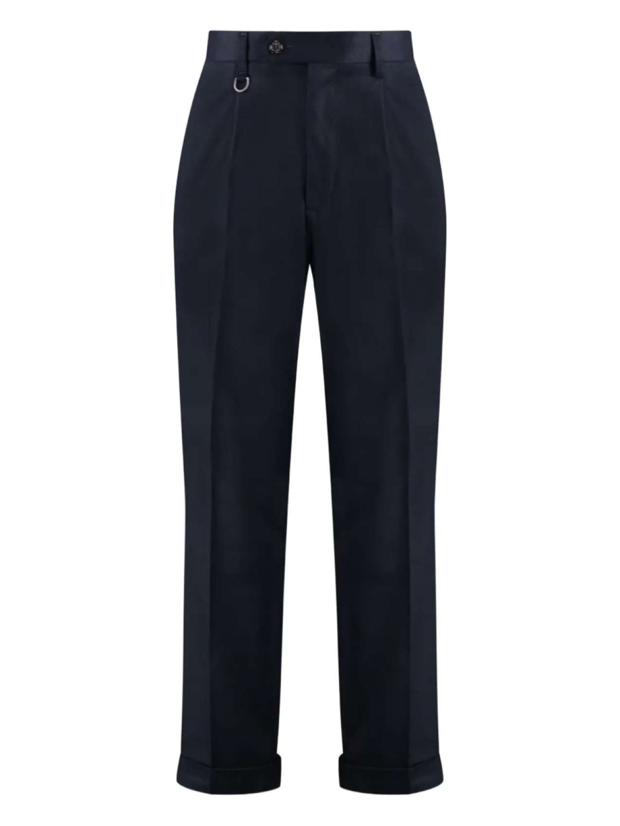 Paolo Pecora брюки с вытачками, синий 
Paolo Pecora брюки с вытачками, синий