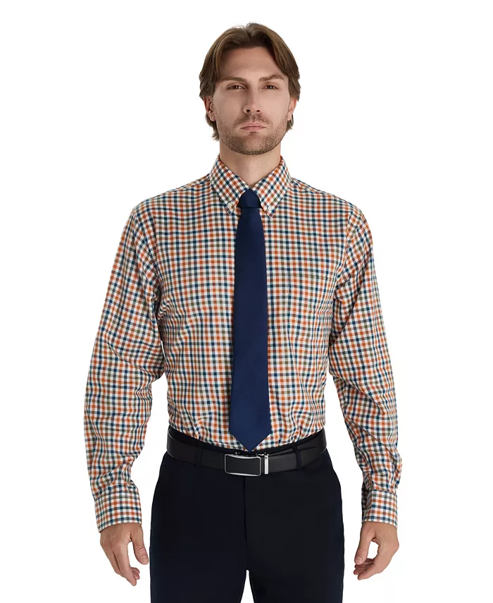 Мужская модная рубашка из поплина в клетку Club Room, красный
Мужская модная рубашка из поплина в клетку Club Room, красный