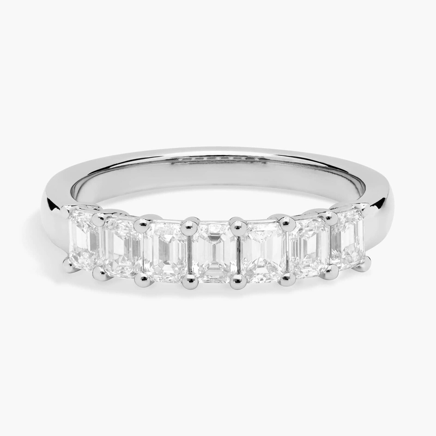 Кольцо с семью изумрудами и бриллиантами из 14-каратного белого золота (1 карат, чистота - HI / SI1-SI2) Blue Nile
Кольцо с семью изумрудами и бриллиантами из 14-каратного белого золота (1 карат, чистота - HI / SI1-SI2) Blue Nile