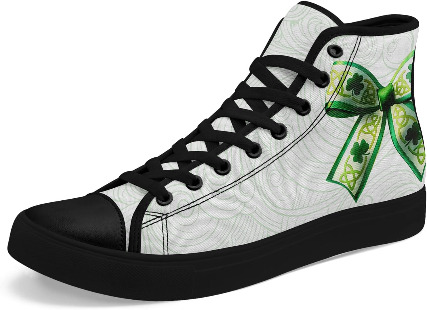 Высокие кеды из канвы с узором клевер AWSOLE для мужчин и женщин, легкие, дышащие, стильные и удобные, кроссовки для фестиваля, подарок, белый/черный/зеленый/оранжевый
Высокие кеды из канвы с узором клевер AWSOLE для мужчин и женщин, легкие, дышащие, стильные и удобные, кроссовки для фестиваля, подарок, белый/черный/зеленый/оранжевый