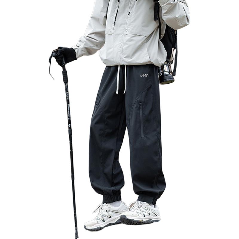 Модные спортивные брюки-ветровки унисекс Jeep, черный
Модные спортивные брюки-ветровки унисекс Jeep, черный