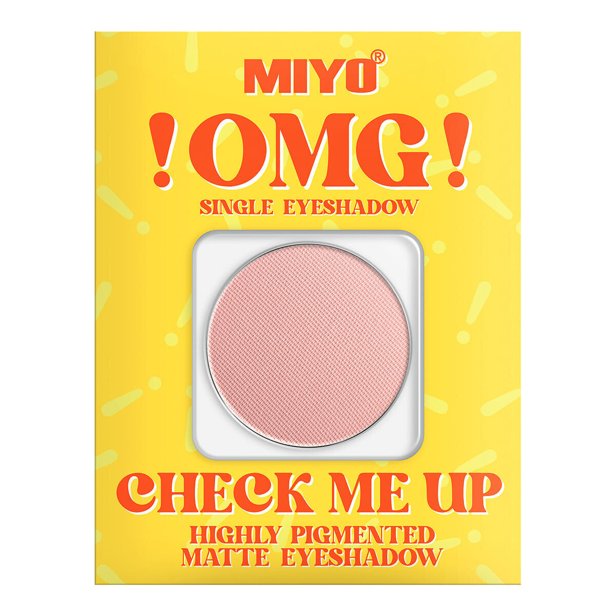 Матовые тени для век 05 гравитация Miyo Omg! Check Me Up, 1,3 гр 
Матовые тени для век 05 гравитация Miyo Omg! Check Me Up, 1,3 гр