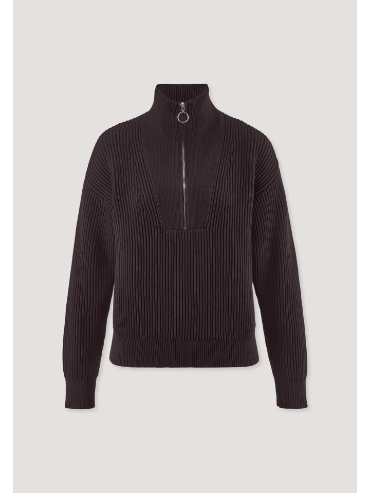 Вязаный свитер Troyer цвета ежевики Hessnatur
Вязаный свитер Troyer цвета ежевики Hessnatur