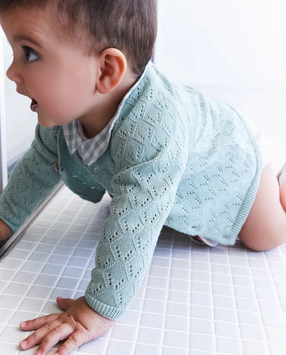 Джинсовая куртка с прорезями Sfera, зеленый
Джинсовая куртка с прорезями Sfera, зеленый