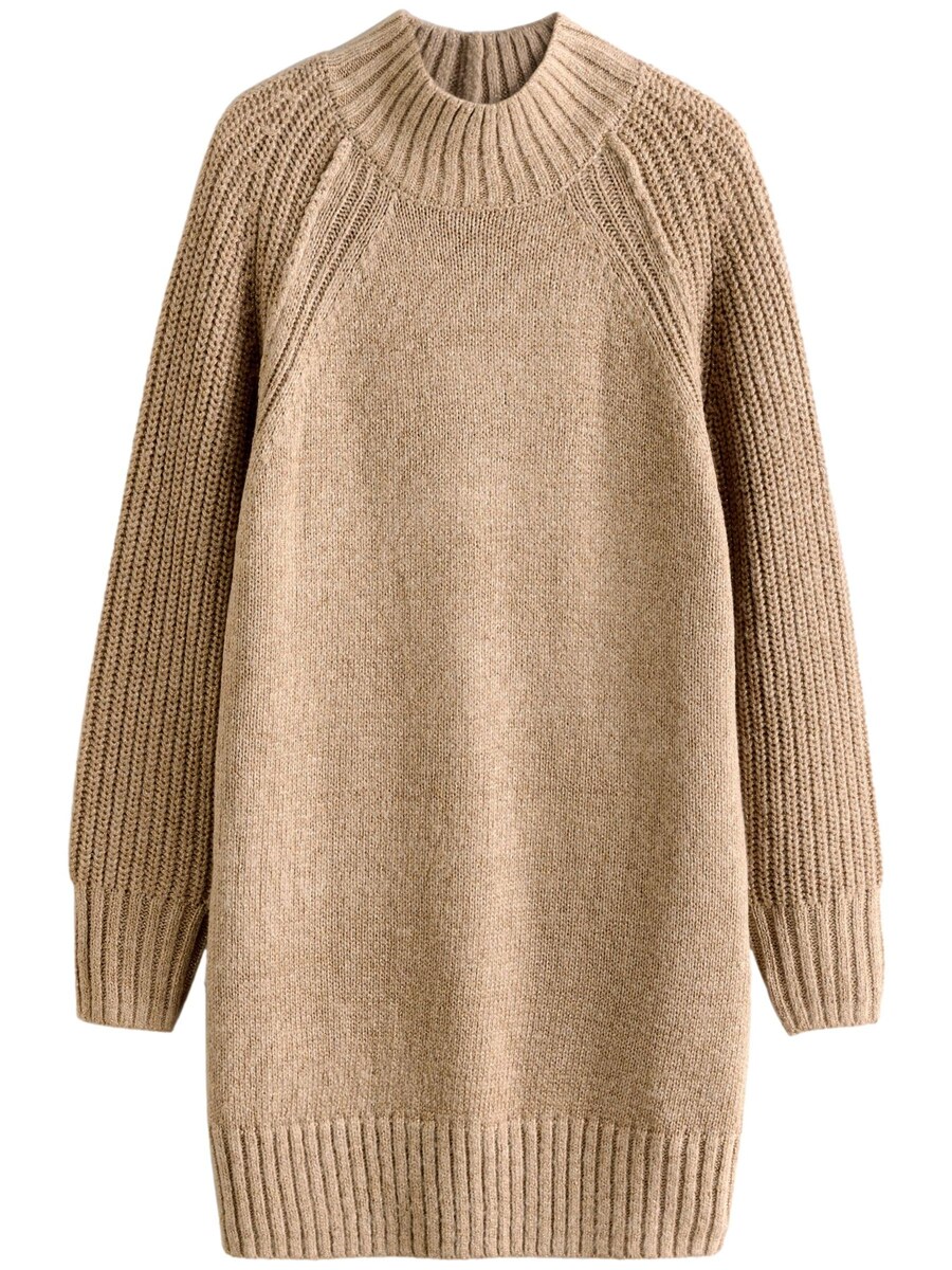 Вязаное платье Next, бежевый
Вязаное платье Next, бежевый