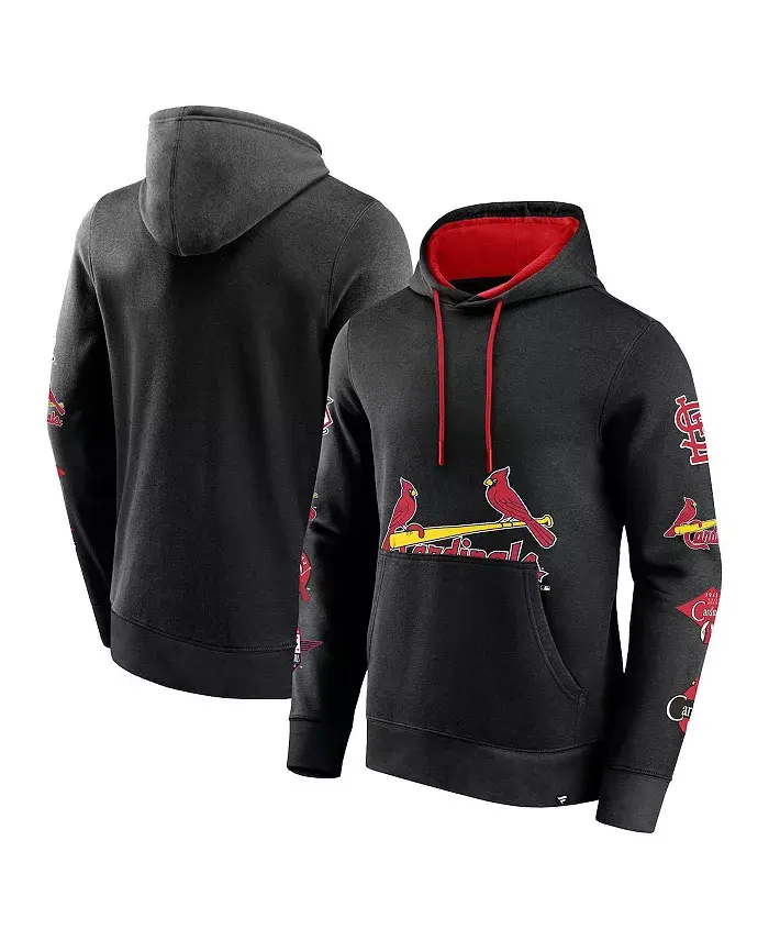 Мужская черная толстовка с капюшоном St. Louis Cardinals Wild Winner Fanatics
Мужская черная толстовка с капюшоном St. Louis Cardinals Wild Winner Fanatics