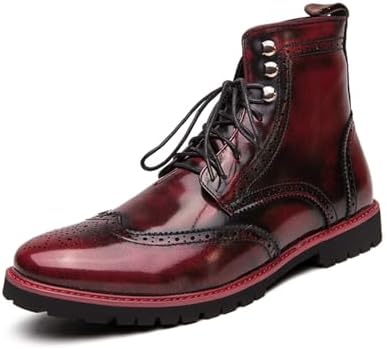 Мужские кожаные ботинки Zzyyzzyy Brogue на шнуровке с крылышками, винтажные модельные ботинки для повседневного ношения, делового стиля и официальных мероприятий, красный
Мужские кожаные ботинки Zzyyzzyy Brogue на шнуровке с крылышками, винтажные модельные ботинки для повседневного ношения, делового стиля и официальных мероприятий, красный