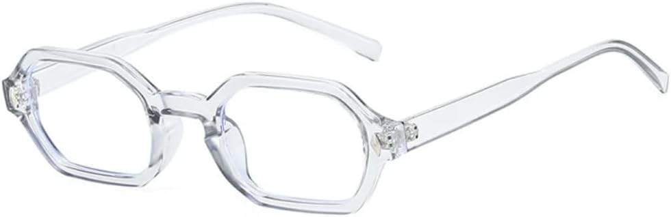 Ретро-солнцезащитные очки в форме многоугольного прямоугольника для женщин и мужчин, с защитой от УФ-излучения UV400, прозрачными градиентными линзами и ретро-оправой с заклепками UATXTAU, Light Gray Clear
Ретро-солнцезащитные очки в форме многоугольного прямоугольника для женщин и мужчин, с защитой от УФ-излучения UV400, прозрачными градиентными линзами и ретро-оправой с заклепками UATXTAU, Light Gray Clear