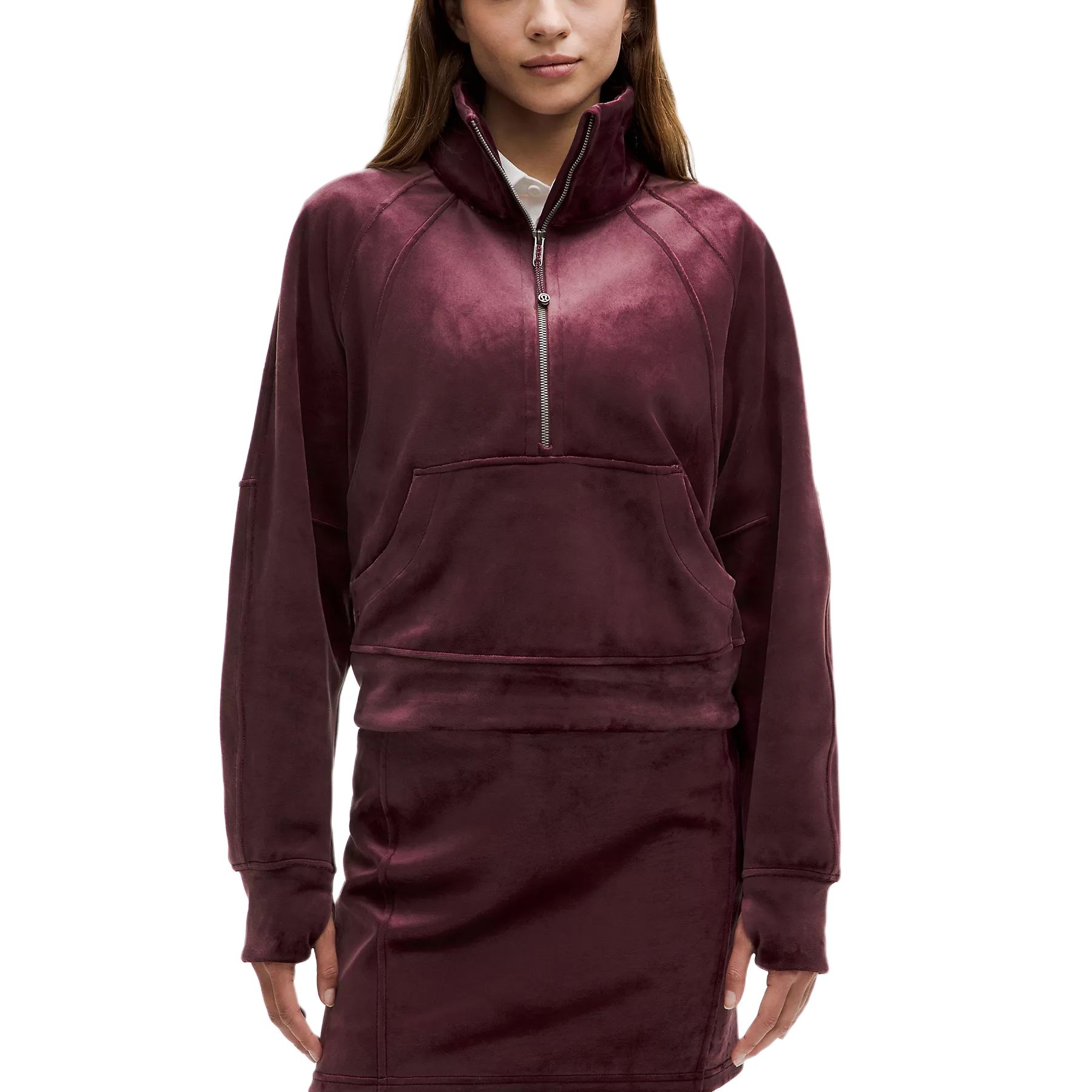 Свитшот с воронкообразным воротником Scuba Series женский Lululemon, красный
Свитшот с воронкообразным воротником Scuba Series женский Lululemon, красный