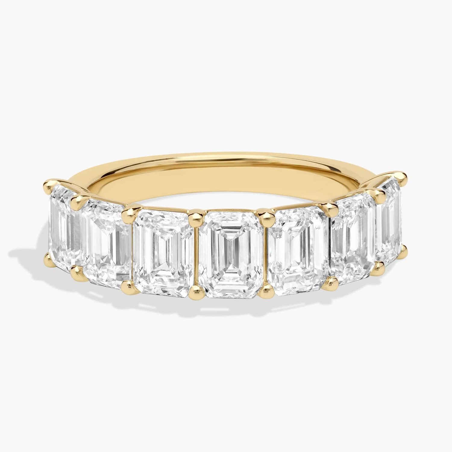 Кольцо с семью выращенными в лаборатории бриллиантами изумрудами из 14-каратного желтого золота (3 1/2 карата, два камня - FG / VS2-SI1) Blue Nile
Кольцо с семью выращенными в лаборатории бриллиантами изумрудами из 14-каратного желтого золота (3 1/2 карата, два камня - FG / VS2-SI1) Blue Nile