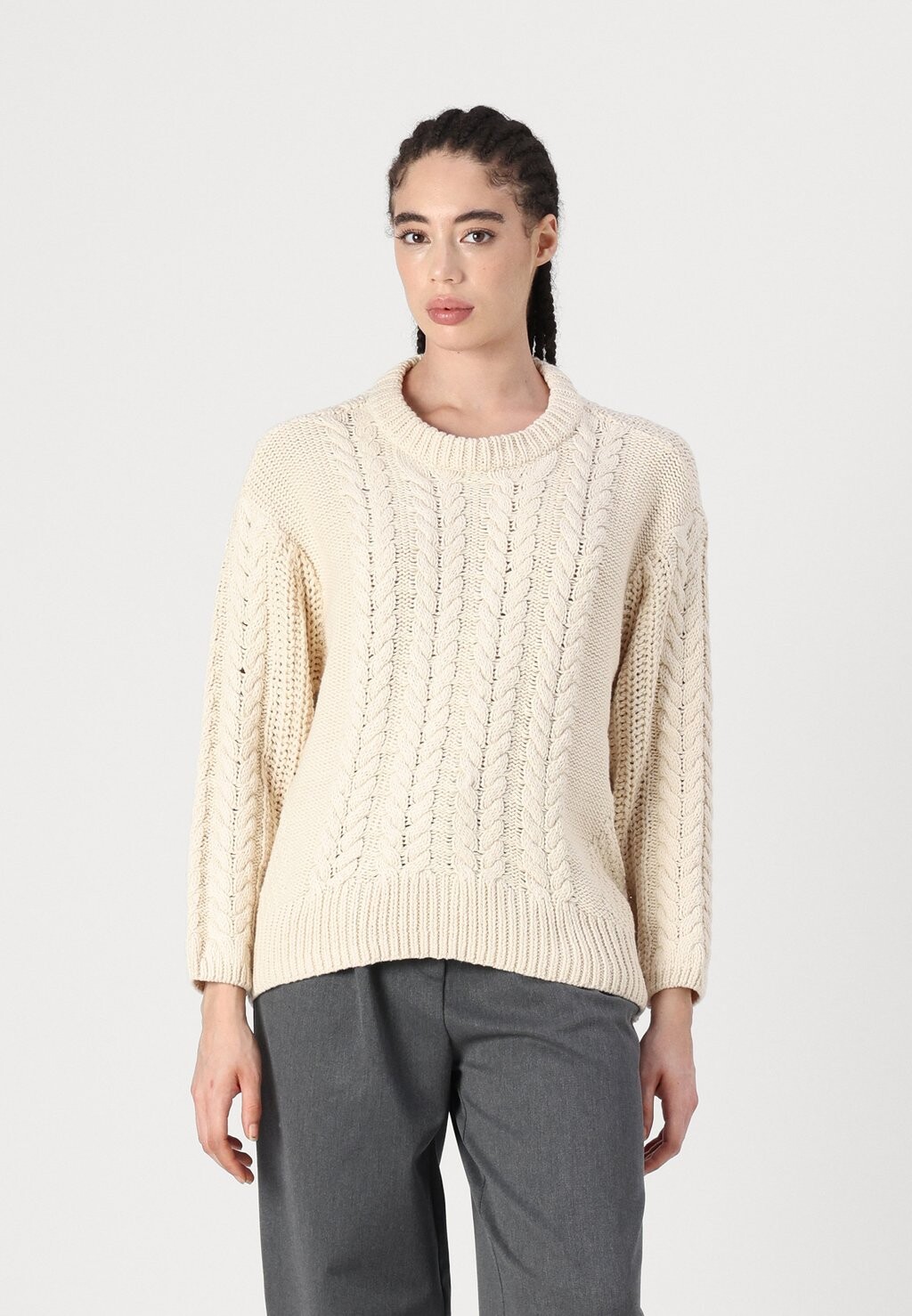 Джемпер VMSVEACABLE Vero Moda, кремовый
Джемпер VMSVEACABLE Vero Moda, кремовый