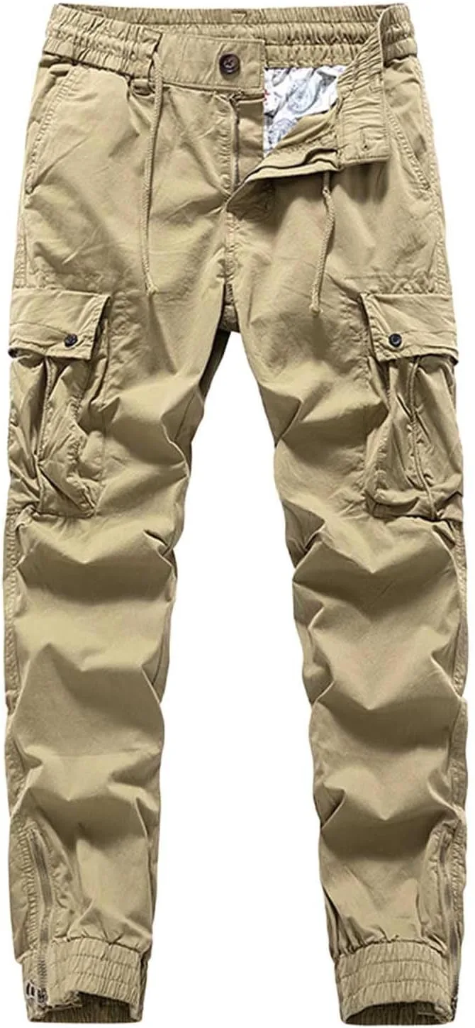Тактические штаны для мужчин Stretch Elastic Waist Drawstring Cargo Joggers с карманами
Тактические штаны для мужчин Stretch Elastic Waist Drawstring Cargo Joggers с карманами