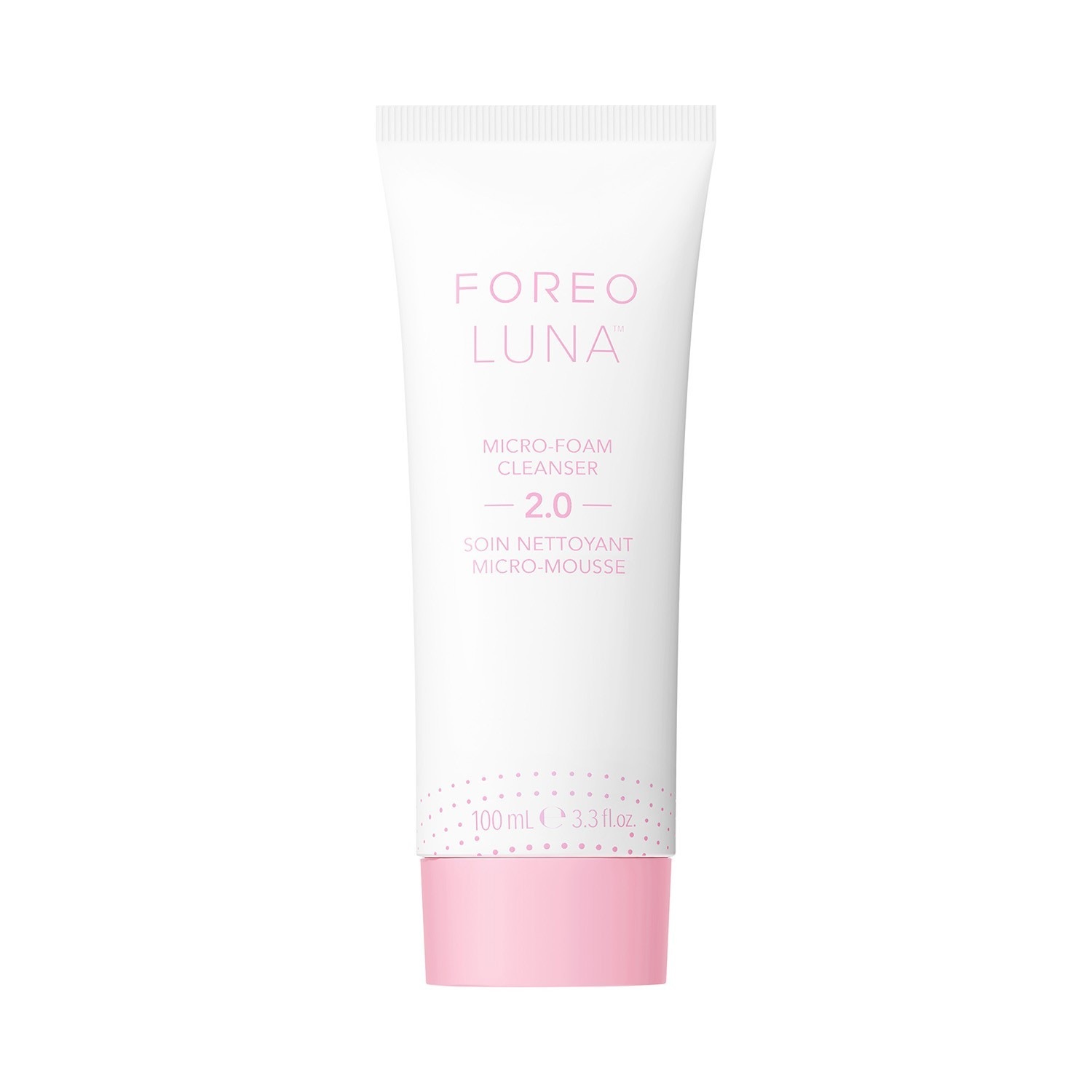 Очищающая пенка для лица luna micro-foam cleanser 2.0 Foreo, объем 100 мл
Очищающая пенка для лица luna micro-foam cleanser 2.0 Foreo, объем 100 мл
