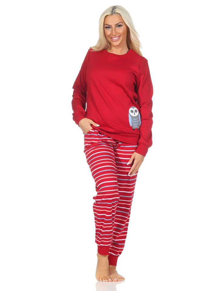 Пижама NORMANN Interlock langarm Bündchen Tiermotiv, красный
Пижама NORMANN Interlock langarm Bündchen Tiermotiv, красный