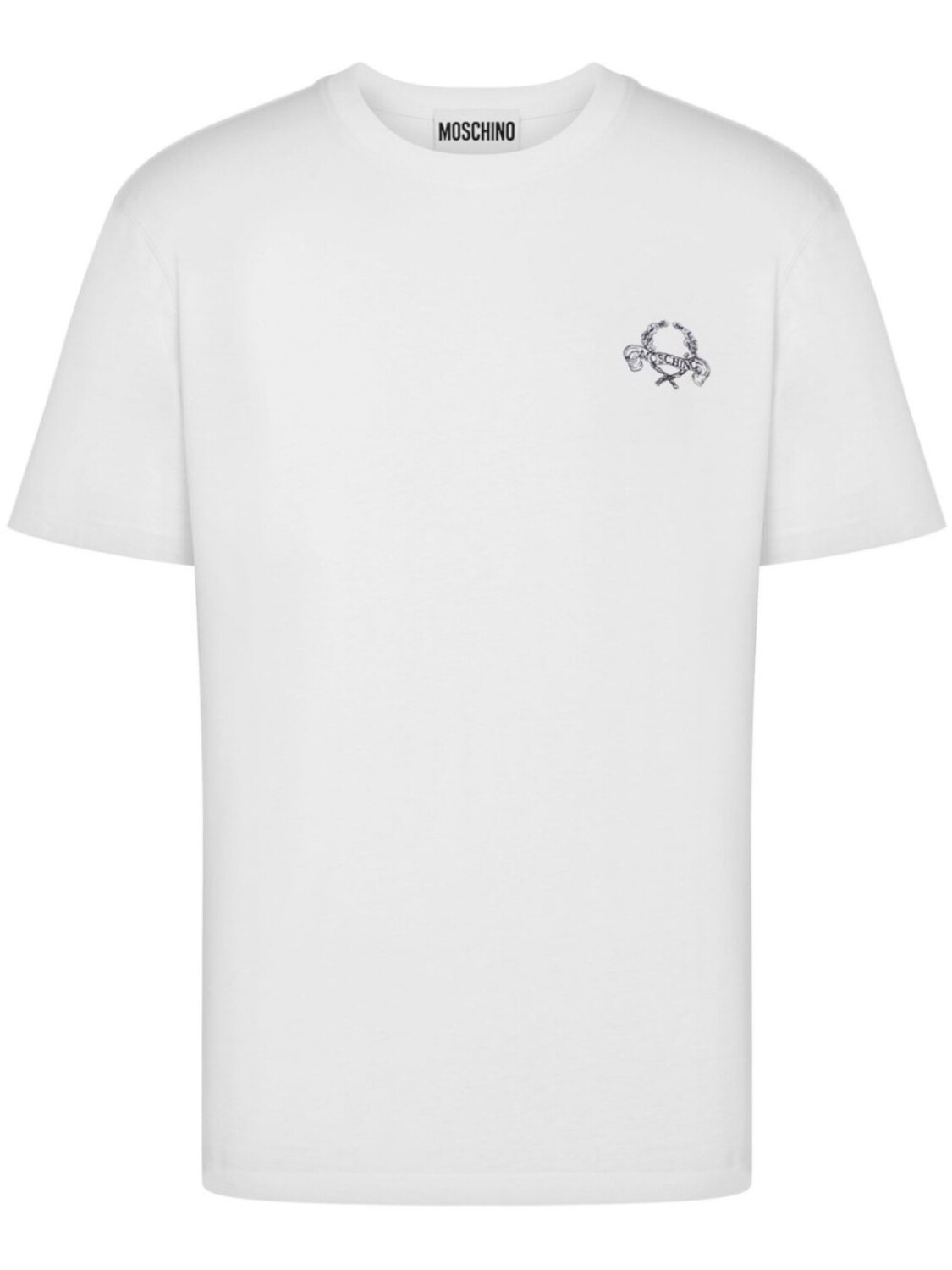 Moschino футболка с логотипом, белый
Moschino футболка с логотипом, белый